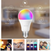 Amazon: 4-Pack Smart WiFi Light Bulb That Work with Alexa, Google Home...