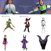 ShopDisney: Halloween Sale up to 40% Off - Costumes as low as $14.99 (Reg....