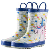 Today Only! Amazon: Kids Rain Boots With Handles $14.99 After Code (Reg....