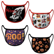 ShopDisney: 2-Pack Reusable Face Masks $11.99 | Halloween & Mulan Designs!