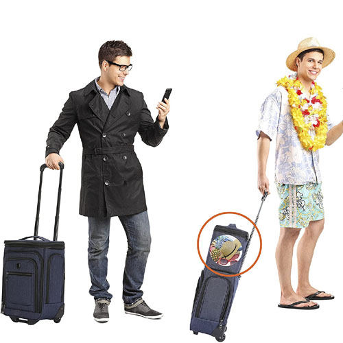 travelers club expandable top suitcase luggage