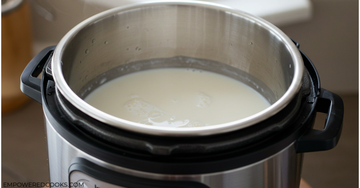 No-boil method instant pot yogurt