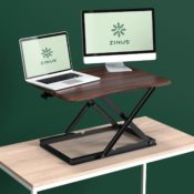 Amazon: Zinus’ Smart Adjust Standing Desk $84.41 (Reg. $100.19) + Free...