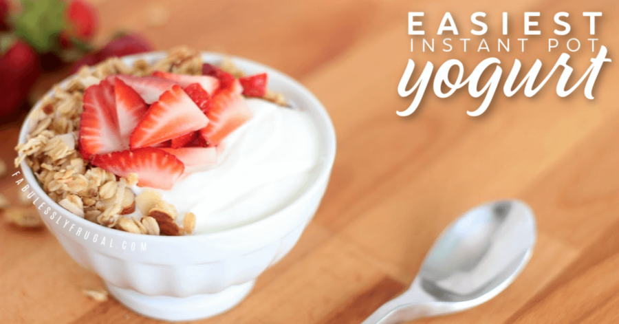 easiest instant pot yogurt recipe