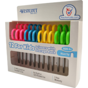 Amazon: 12-Pack Westcott Kids Plastic Handle Scissors $5.48 (Reg. $14)...