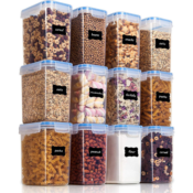 Amazon: 12 Pieces Airtight Food Storage Containers $21.67 (Reg. $31.99)...