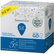 Amazon: 16 Count Summer's Eve Summer's Eve Sunset Oasis Cleansing Cloths...