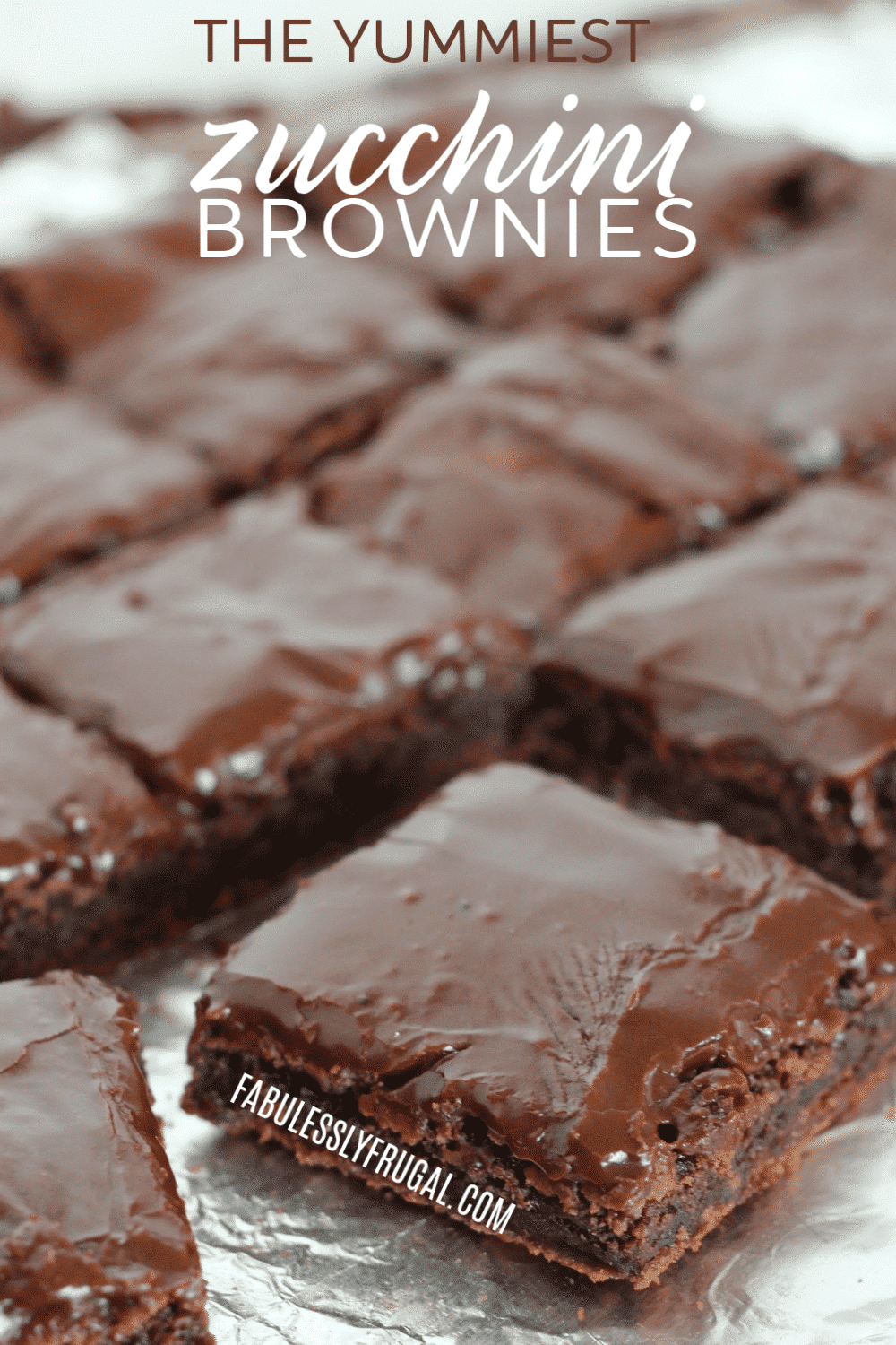 Best Chocolate Zucchini Brownies Recipe Fabulessly Frugal