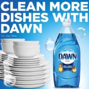 Amazon: 4 Pack Dawn Ultra Dishwashing Liquid Dish Soap, Original, 19oz...