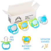 Amazon: 4-Pack Mama Bear Baby Pacifier, Stage 2 as low as $6.39 (Reg. $8.32)...
