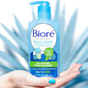 Amazon: Biore Blue Agave + Baking Soda Liquid Cleanser, 6.77 Oz as low...