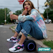 Walmart: Fluxx FX3 Hoverboard Self Balancing Scooter 6.5″ w/ LED Lights...