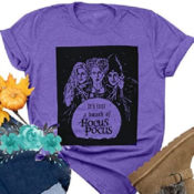 Amazon: It’s Just A Bunch of Hocus Pocus Shirts for Women $10.83 After...