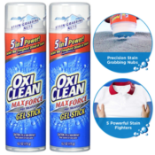 2 Pack OxiClean Gel Stain Remover Sticks as low as $5.96 Shipped Free (Reg....