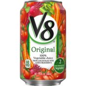 Amazon: 24 Pack V8 Original 100% Vegetable Juice, 11.5 oz cans $10.96 (Reg....