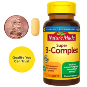 Amazon: 60-Count Nature Made Super B-Complex Tablets as low as $1.84 (Reg....