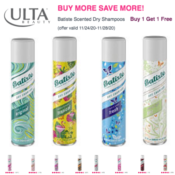 ULTA: Buy 1, Get 1 FREE Batiste Dry Shampoo as low as $3.62 Each (Reg....