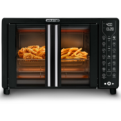 Walmart Black Friday! Gourmia Digital French Door Air Fryer Toaster Oven...
