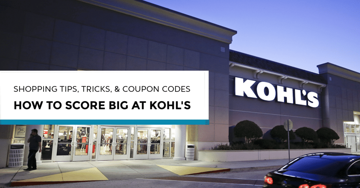 kohl's black friday shopping tips and tricks