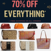 Coach Outlet: Save BIG on The Coach Outlet Black Friday Sale + FREE Shipping!