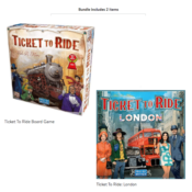 Walmart: Ticket to Ride AND Ticket to Ride London Board Games Bundle $29.99...
