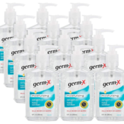 Amazon: TWELVE 8-Oz Pump Bottles Germ-X Hand Sanitizer $23.88 = $1.99/Bottle