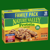 15 Bars Nature Valley Chewy Granola Protein Variety Pack as low as $7.88...