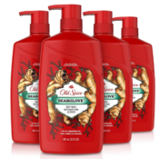 Amazon: 4-Pack Old Spice Wild Bearglove Scent Body Wash for Men as low...