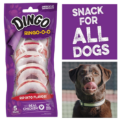 Amazon: 5-Count Dingo Non-China Sourced Premium Dog Chews and Treats $3.80...