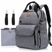 Check out this Must have Carry All Diaper Bag Backpack, Just $15!