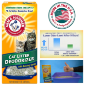 Amazon: ARM & Hammer Cat Litter Deodorizer as low as $1.10 Shipped Free...