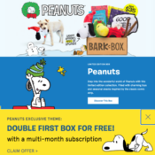 BarkBox: Get DOUBLE Your First Box (4 Treats, 4 Toys, 2 Chews)!