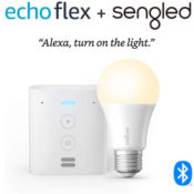 Amazon: Echo Flex Plug-in Mini Smart Speaker With Alexa Smart Bulb $9.99...
