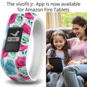 Amazon: Garmin vívofit jr, Kids Fitness/Activity Tracker, Real Flower...