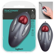 Amazon: Logitech Trackman Marble Trackball Wired USB Ergonomic Mouse $16.99...
