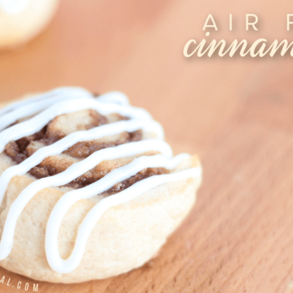 air fryer cinnamon rolls