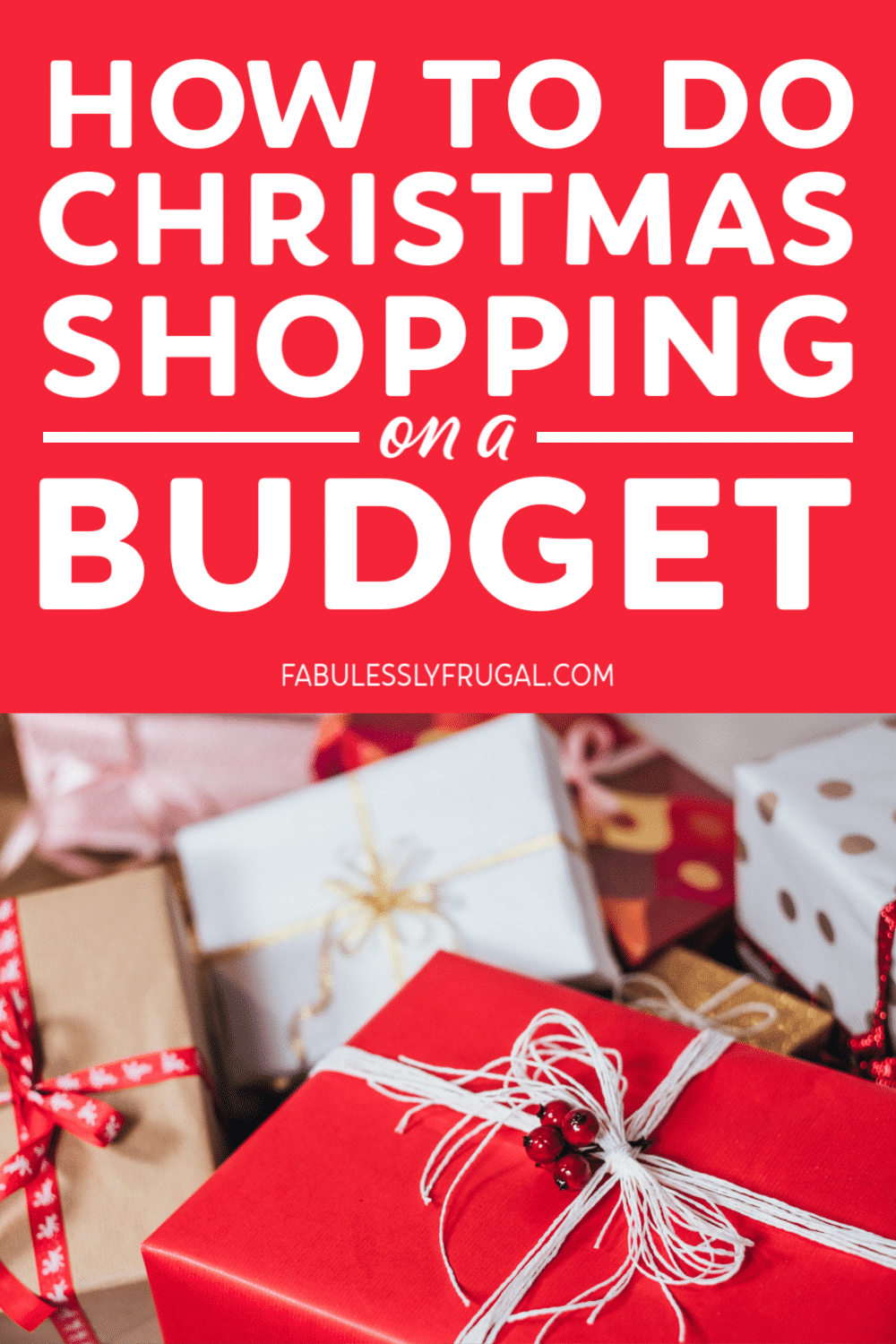 Christmas shopping on a budget