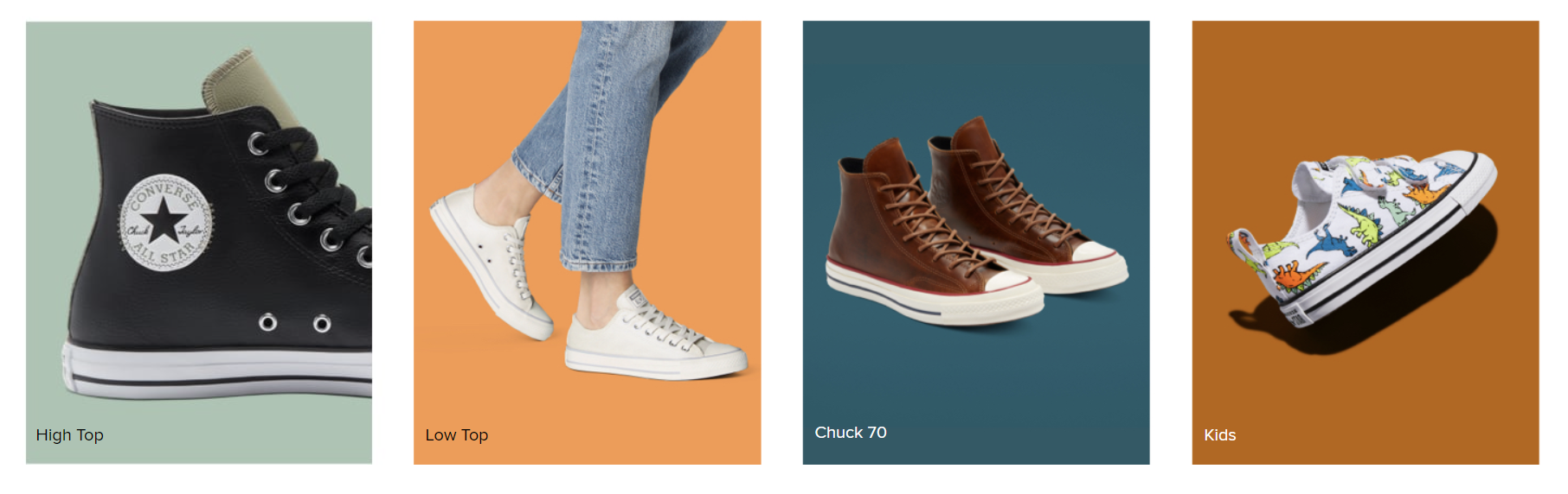 head over to converse and save 30% on shoes