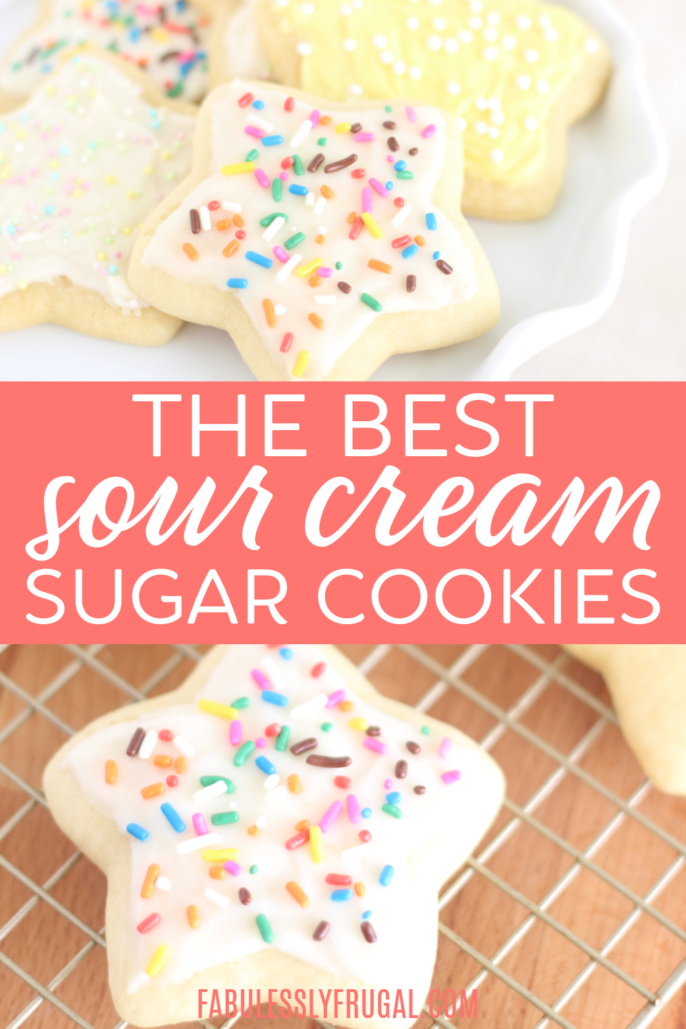 The Very Best Sour Cream Sugar Cookie Recipe