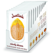 Amazon: 10-Count Justin’s Honey Peanut Butter Squeeze Packs as low as...