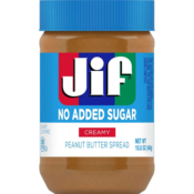 Amazon: 12 Jars Jif No Added Sugar Creamy PB as low as $36.37 Shipped Free...
