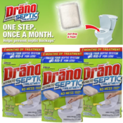 Amazon: 3-Count Drano Advanced Septic Treatment $8.77 (Reg. $11) - FAB...