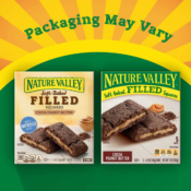 Amazon: 5-Count Nature Valley Soft-Baked Oatmeal Squares, Cocoa Peanut...