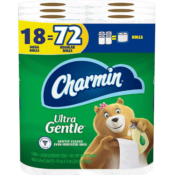 Amazon: 18 Mega Rolls Charmin Ultra Gentle Toilet Paper $19.46 (Reg. $21.96)