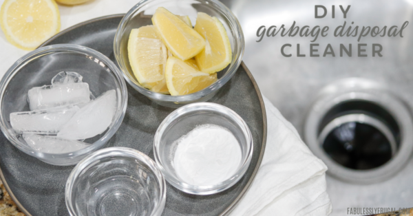 Does your sink disposal smell? Then you will want to clean it in these three easy steps
