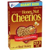 Amazon: Honey Nut Cheerios, Cereal with Oats, 27.2 oz as low as $3.61 Shipped...