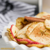 These air fryer apple chips are the perfect afternoon healthy snack