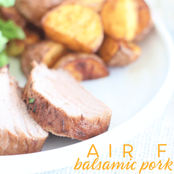air fryer pork tenderloin with balsamic marinade