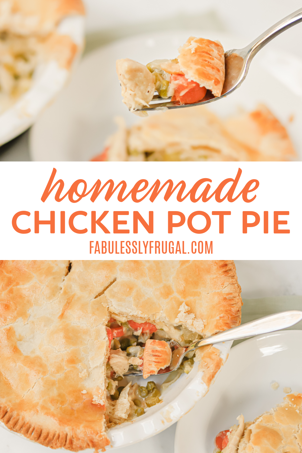 The Best Freezer Meal Chicken Pot Pie