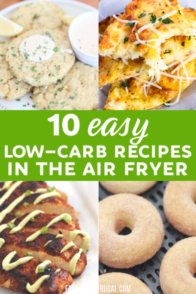 Simple keto and low carb recipes you will love because you can make it in the air fryer. Quicker, healthier, and better low-carb recipes!